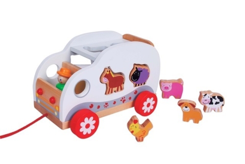 New Classic Toys vormentruck dieren